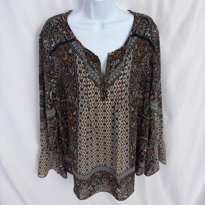 Belle By Kim Gravel Top Size X-Large
